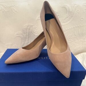 Stuart Weitzman Dolce suede pump 7.5